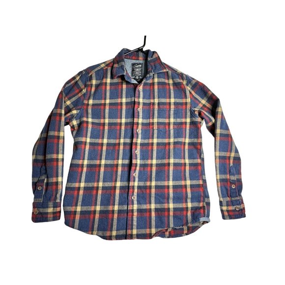 Grayers Heritage Flannel Long Sleeve Plaid Shirt Mens Medium - Picture 1 of 6